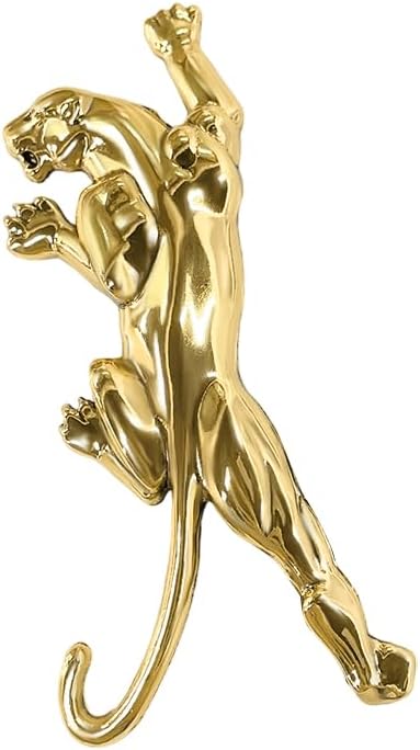 Vintage Leopard Brooch Pin for Men