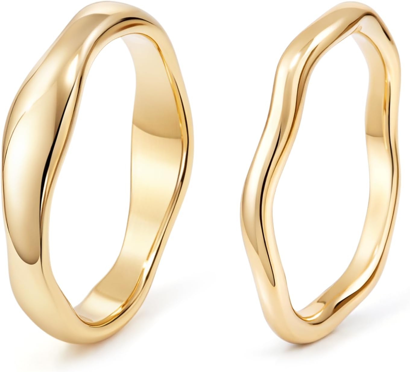 Two Piece Ring Set for Men