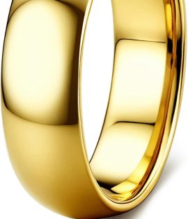 Stainless Steel Band Ring for Men