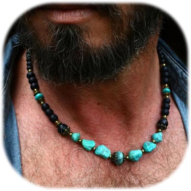 Initial Letter Pendant Necklace for Men