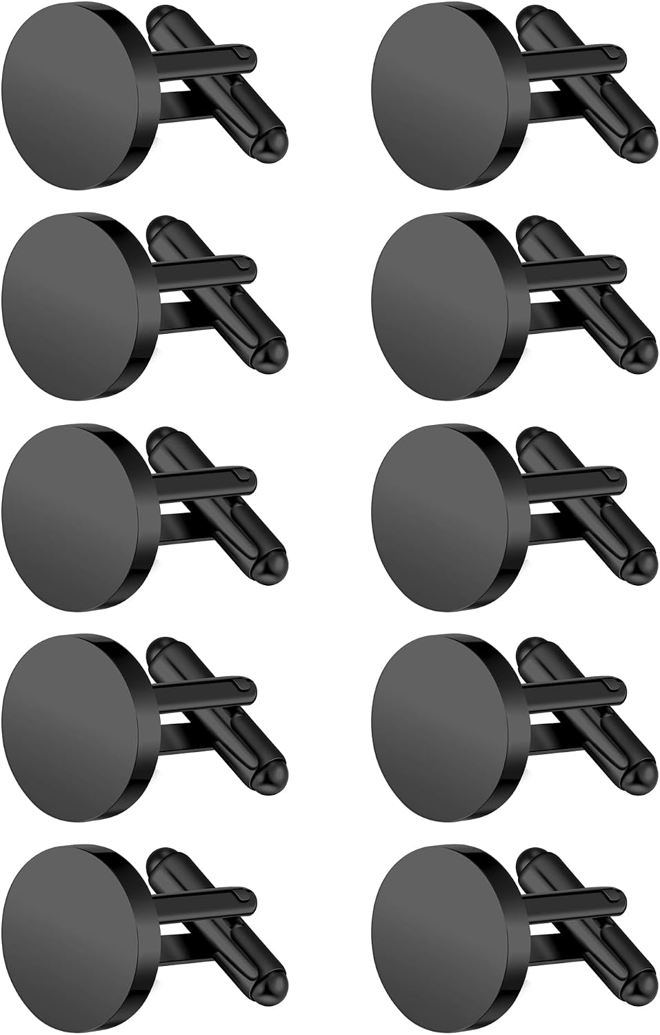 Blank Round Cufflinks for Men