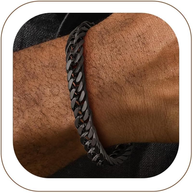 Adjustable Metal Cuff Bangle for Men