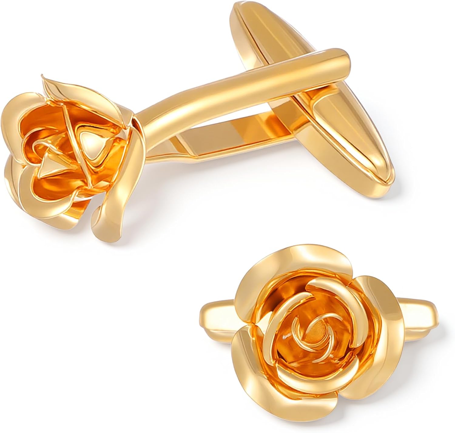 Flower Design Cufflinks for Men